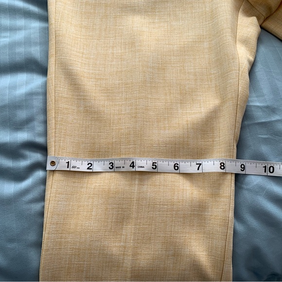 NWOT Ann Taylor suit in lemon yellow - Picture 14 of 16